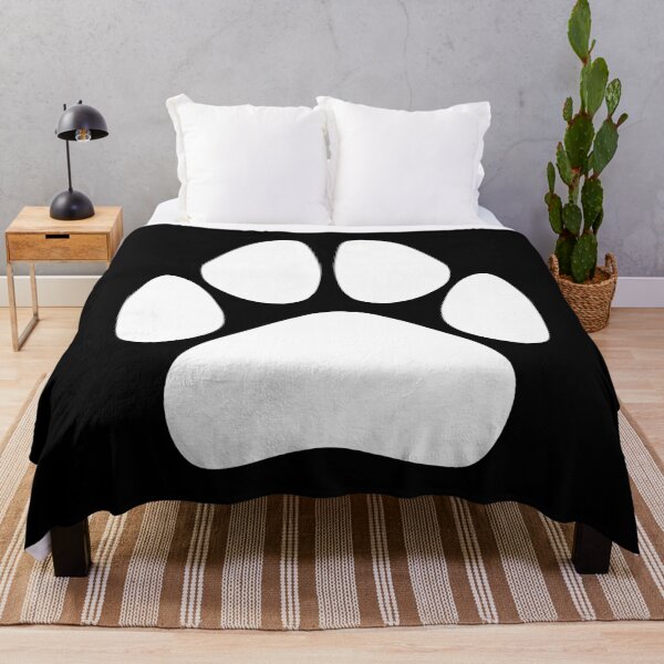 Item preview, White Paw Print Design designed and sold by SolGalaxyDesign.