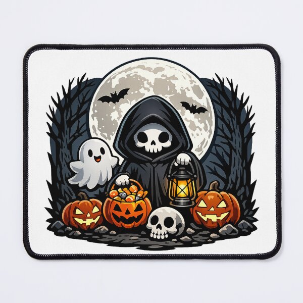 Item preview, Cute-Grim-Reaper-Halloween designed and sold by afr-saad.