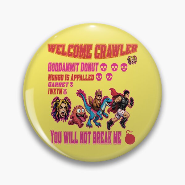Item preview, Dungeon Crawler Carl, Goddamnit Donut, Princess Donut, Mongo  designed and sold by RamblingsRose.