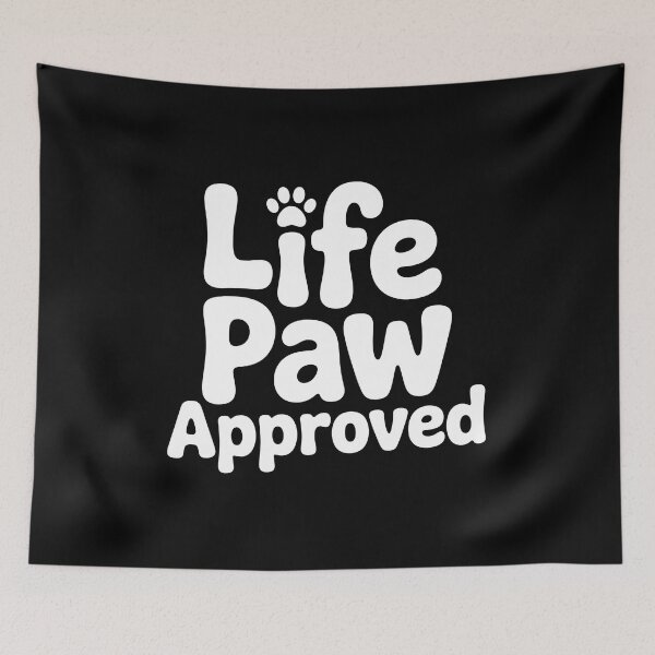 Item preview, Life Paw Approved Funny Pet Lover Graphic designed and sold by Dmo3HarkoArt.