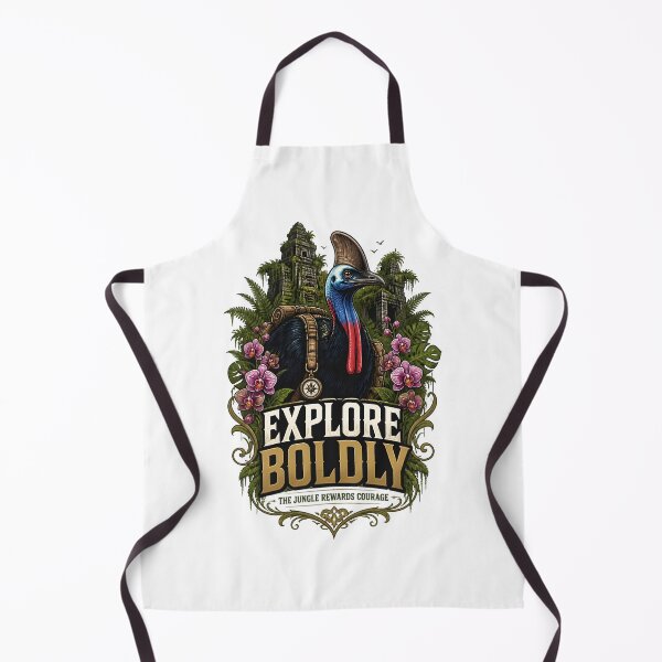 Item preview, Explore Boldly Cassowary Explorer designed and sold by Sovereign Supply Co..