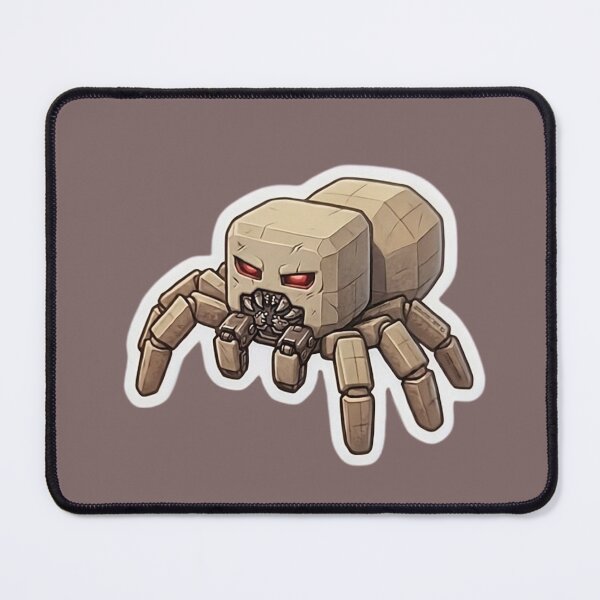 Item preview, Shine Golem Spider sticker - blocky Gamer Art designed and sold by Purpleclomb.
