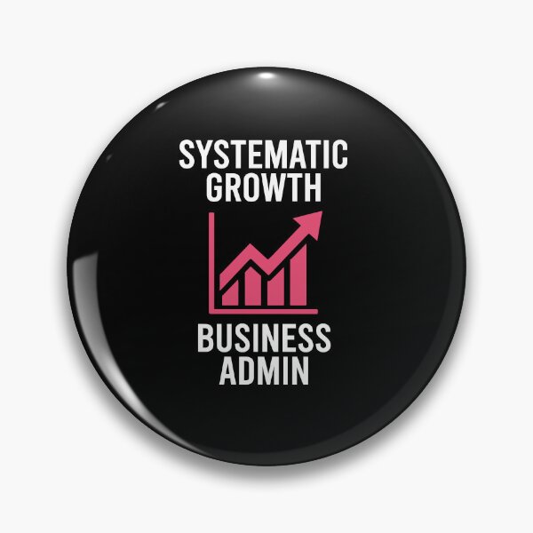 Item preview, Systematic Growth Business Admin designed and sold by SEOSipan.