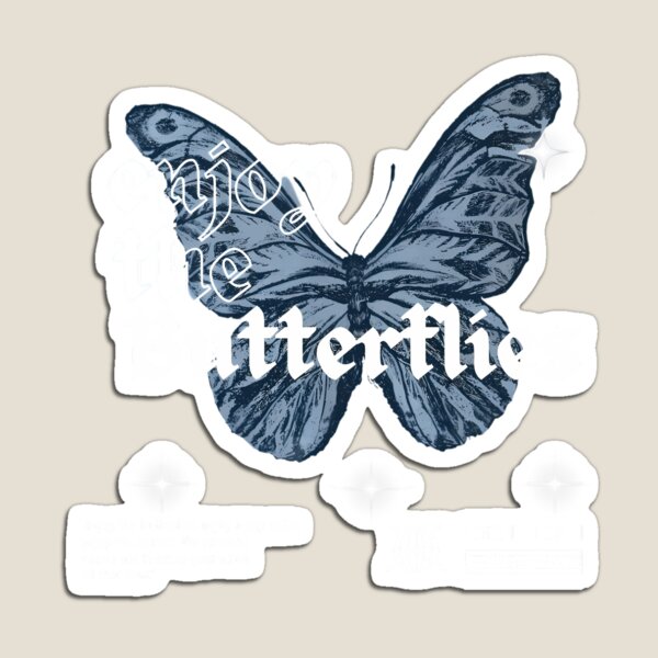 Item preview, Featuring A Large Blue Butterfly Under designed and sold by Mohssine044.