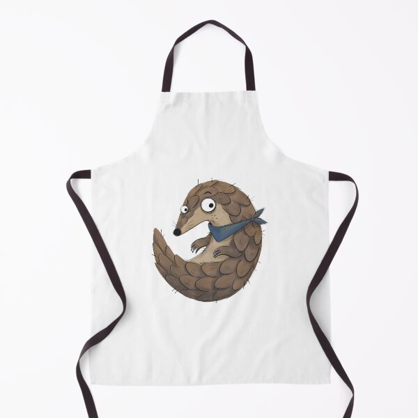 Item preview, Curled Pangolin with a Cobalt Neckerchief designed and sold by The-Art-of-D.