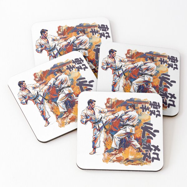 Item preview, Karate Fighters Fighting Spirit Japanese Martial Arts designed and sold by rich-moda.