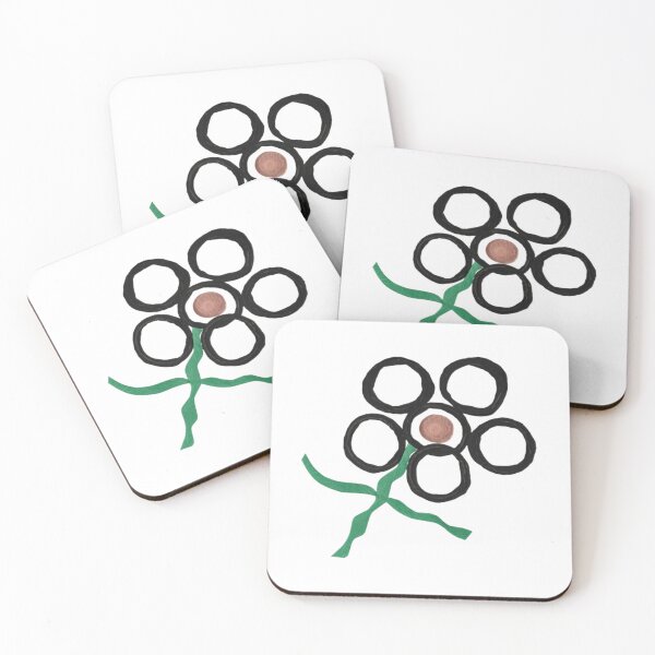 Item preview, Minimalistic Abstract Flower designed and sold by ArtbyCarpenterS.