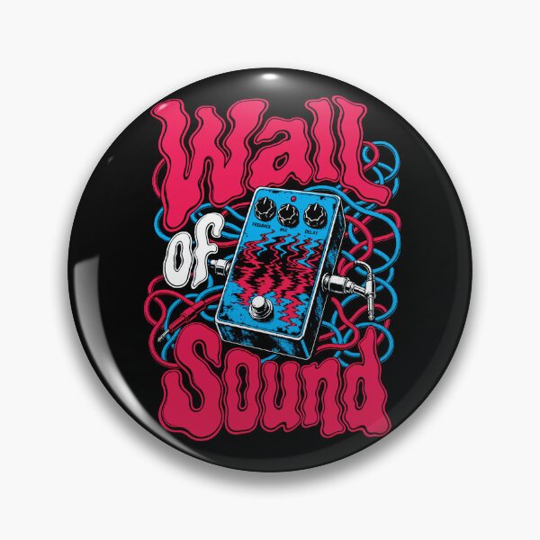 Artikelvorschau, Wall-of-Sound-Shirt, Shoegaze-Gitarrenpedal-T-Shirt, Effektpedal-Grafik-T-Shirt, Indie-Rock-Musik-Shirt, Gitarristen-Geschenk, Dream-Pop-Musik-Liebhaber-T-Shirt entworfen und verkauft von KAYJAY DESIGNS.