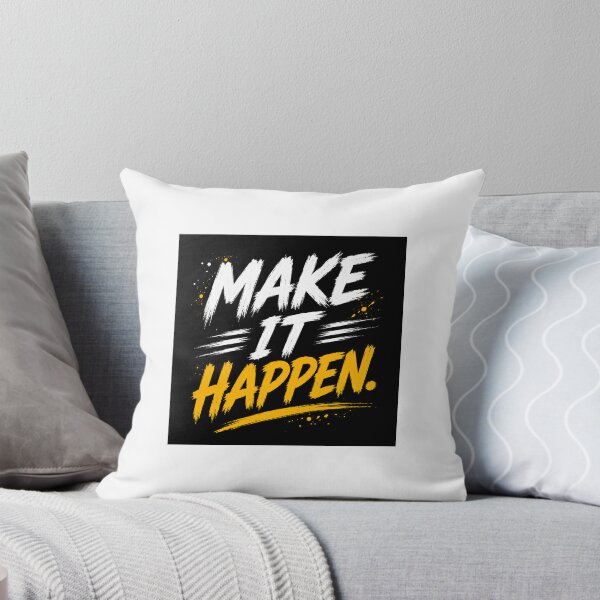 Item preview, MAKE IT HAPPEN. Typography design  designed and sold by Bathu Designs.