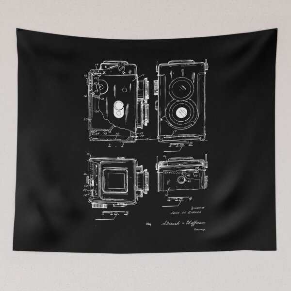 Item preview, Vintage TLR Patent blueprint design designed and sold by BRU Design.