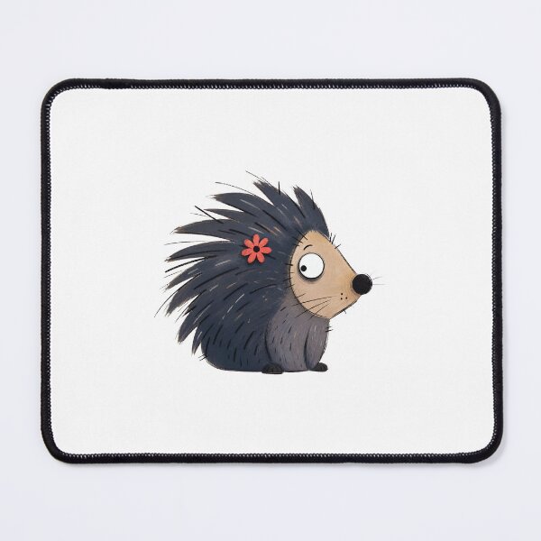 Item preview, Porcupine with a Coral Flower designed and sold by The-Art-of-D.