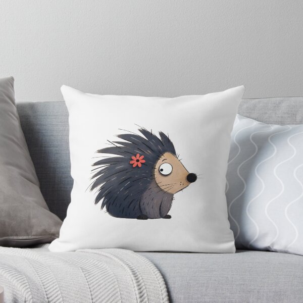 Item preview, Porcupine with a Coral Flower designed and sold by The-Art-of-D.