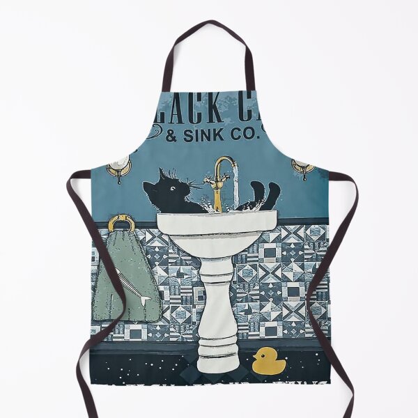 Item preview, Black Cat Wash Your Paws Bathroom designed and sold by colinterrell.