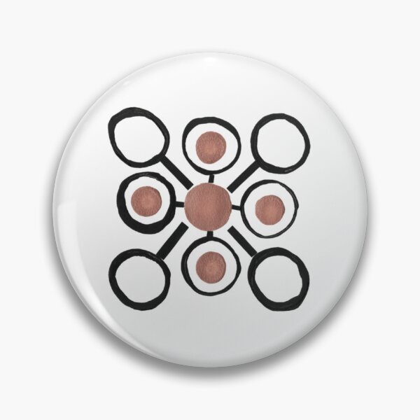 Item preview, Geometric Circle Pattern designed and sold by ArtbyCarpenterS.