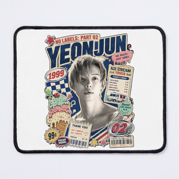 Item preview, Yeonjun Ice Cream Pastel Summer Kpop Fan Art designed and sold by Valeree Store.