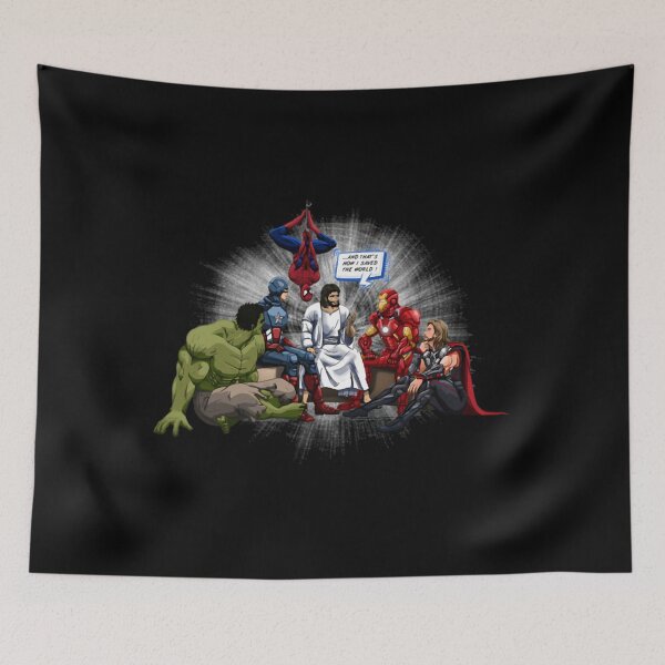 Item preview, And Thats How I Saved The World Jesus designed and sold by CoupleDrawing-J.