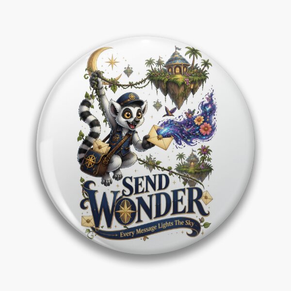 Item preview, Send Wonder Lemur Mail designed and sold by Sovereign Supply Co..