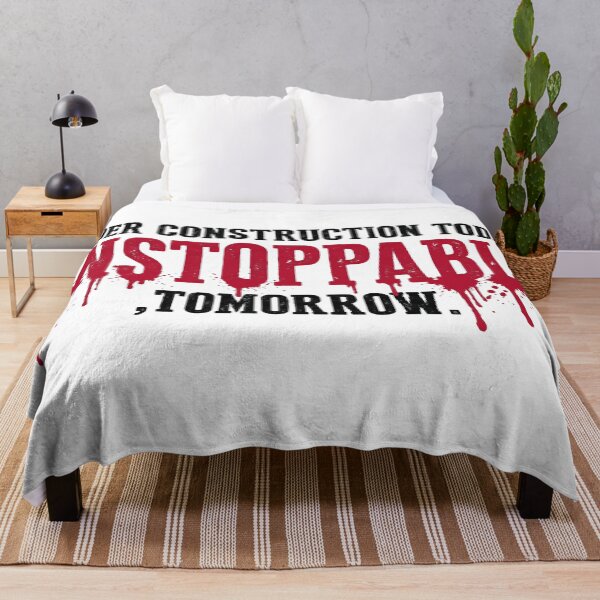 Item preview, Unstoppable Tomorrow | Grungy Motivational Gym & Hustle Typography designed and sold by ShetuAhsan.