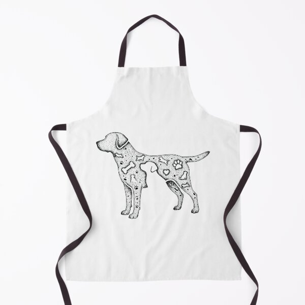 Item preview, Stippled Labrador Retriever Silhouette Art designed and sold by Dmo3HarkoArt.