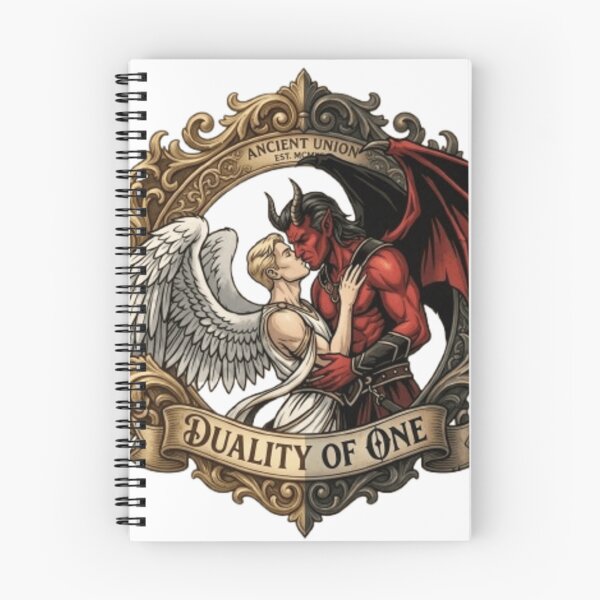 Item preview, Duality of One: The Angel and Demon Union designed and sold by Zacushi.