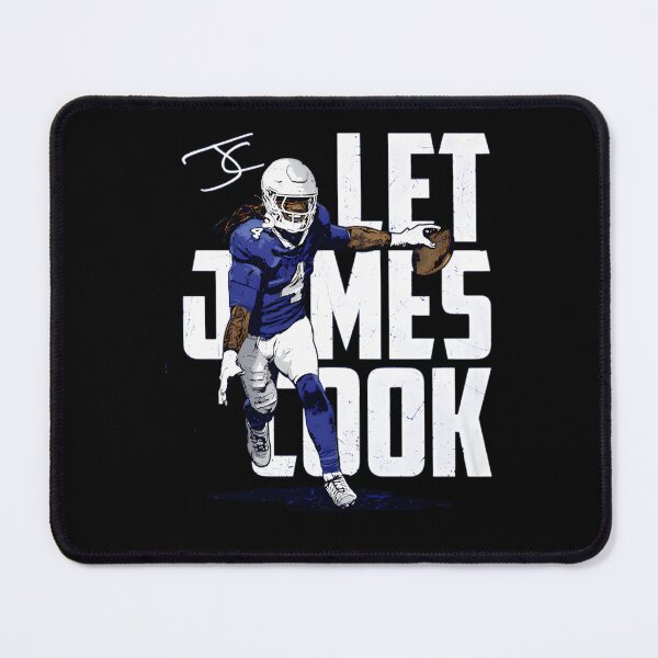 Item preview, Running In Blue Buffalo Bills Uniform designed and sold by withorange.