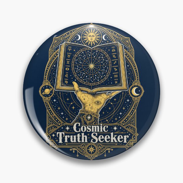 Item preview, Cosmic Truth Seeker Shirt, Celestial Astrology Graphic Tee, Zodiac Star Chart T-Shirt, Mystic Tarot Aesthetic, Dark Academia Celestial Gift, Astrology Lover Tee designed and sold by KAYJAY DESIGNS.