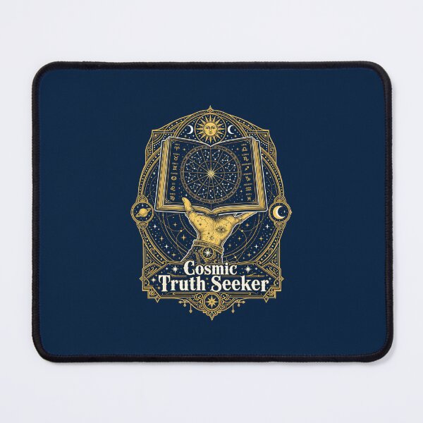 Item preview, Cosmic Truth Seeker Shirt, Celestial Astrology Graphic Tee, Zodiac Star Chart T-Shirt, Mystic Tarot Aesthetic, Dark Academia Celestial Gift, Astrology Lover Tee designed and sold by KAYJAY DESIGNS.