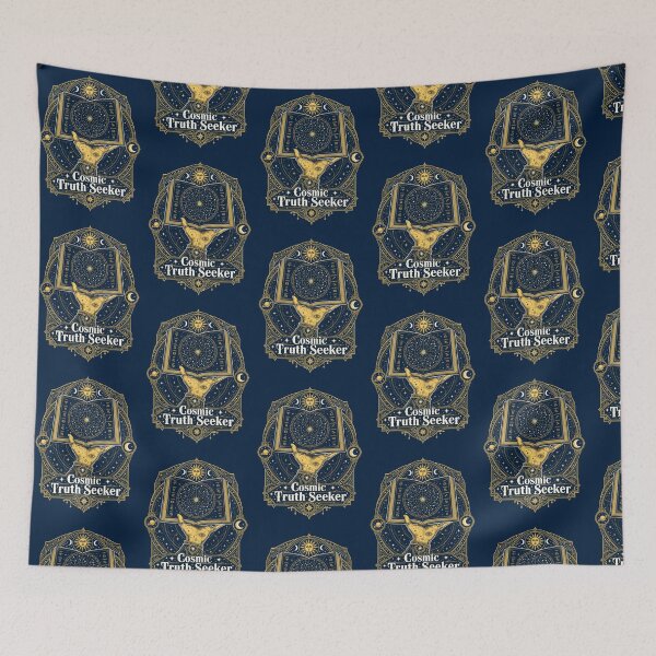 Item preview, Cosmic Truth Seeker Shirt, Celestial Astrology Graphic Tee, Zodiac Star Chart T-Shirt, Mystic Tarot Aesthetic, Dark Academia Celestial Gift, Astrology Lover Tee designed and sold by KAYJAY DESIGNS.
