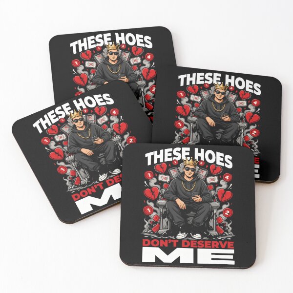 Item preview, These Hoes Don’t Deserve Me Funny Streetwear Breakup Design designed and sold by ArtFeverShop.