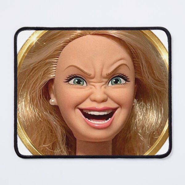 Item preview, doll with funny angry expression designed and sold by Rama KLK.