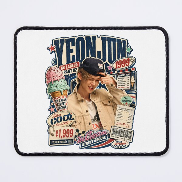 Item preview, Yeonjun No Labels Ice Cream Pastel Pop Art designed and sold by Valeree Store.