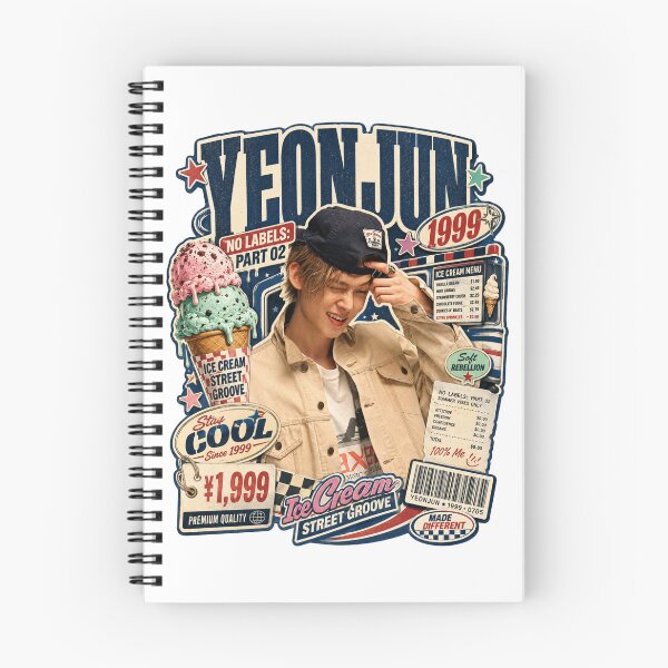 Item preview, Yeonjun No Labels Ice Cream Pastel Pop Art designed and sold by Valeree Store.