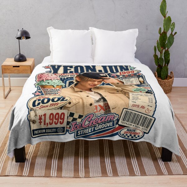 Item preview, Yeonjun No Labels Ice Cream Pastel Pop Art designed and sold by Valeree Store.