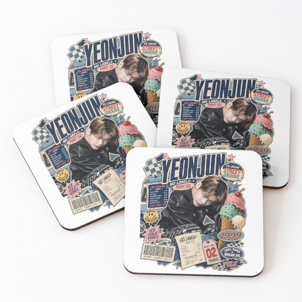 Item preview, Yeonjun Ice Cream Melting Summer Fanmade Art designed and sold by Valeree Store.