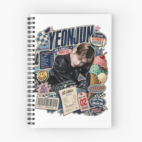 Item preview, Yeonjun Ice Cream Melting Summer Fanmade Art designed and sold by Valeree Store.