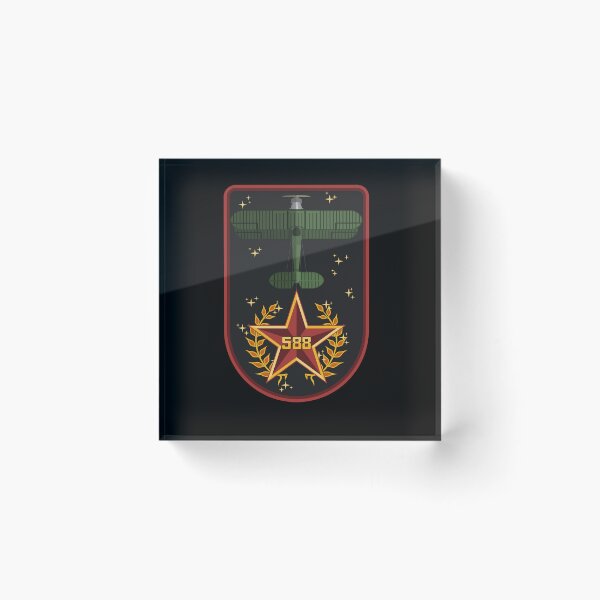 Item preview, Night Bomber Regiment Night Witches Tribute badge designed and sold by BRU Design.