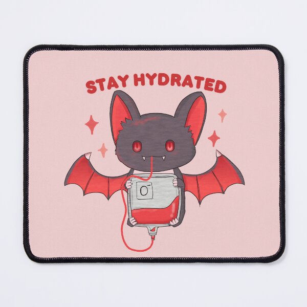 Item preview, Stay Hydrated Vampire Bat designed and sold by Amberein.