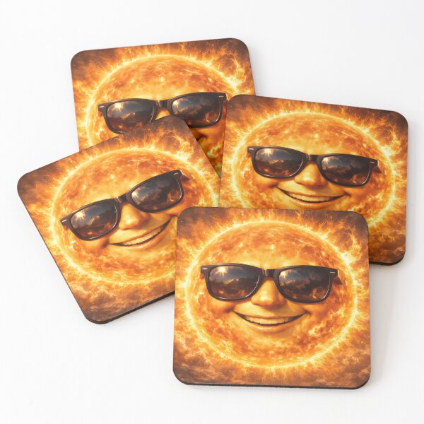 Item preview, a sun with glasses designed and sold by karlosss.