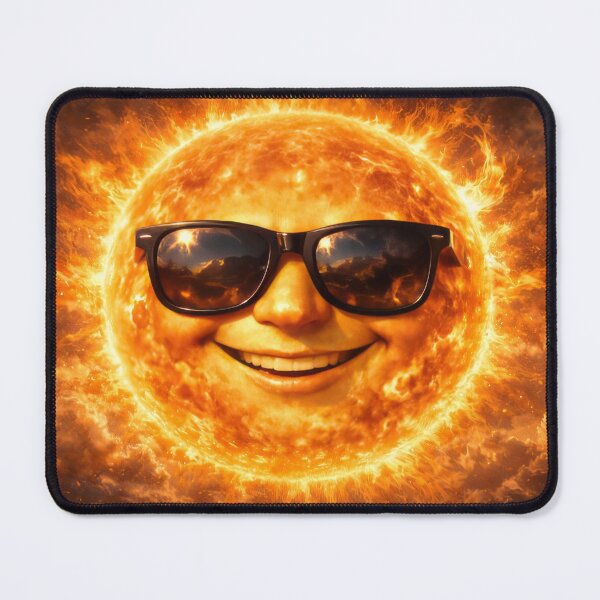 Item preview, a sun with glasses designed and sold by karlosss.