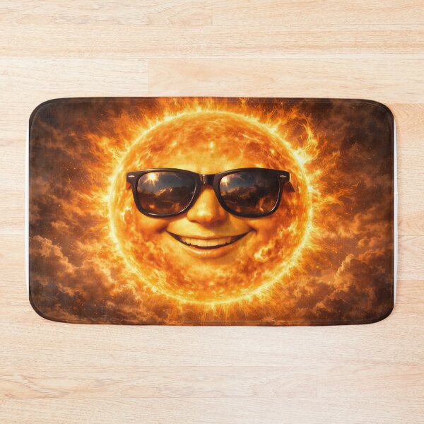 Item preview, a sun with glasses designed and sold by karlosss.