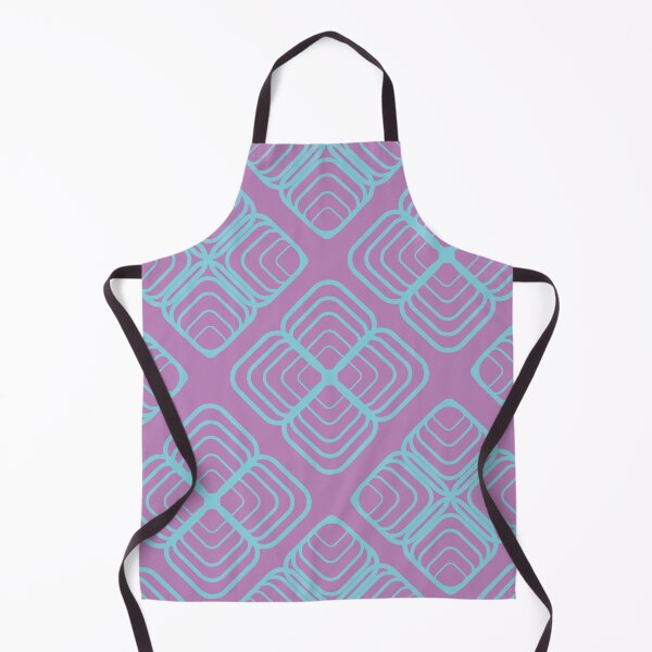 Item preview, Abstract Geometric Seamless Pattern with Rounded Square Line Motif on Purple Background designed and sold by ChaReePat.