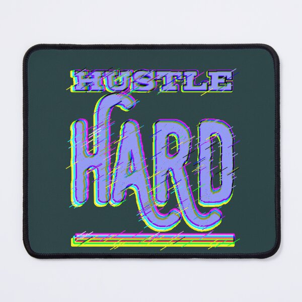 Item preview, Hustle Hard | Motivational Design Gym Entrepreneurship designed and sold by AstronautMerch.