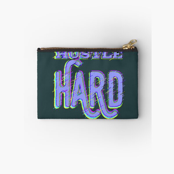 Item preview, Hustle Hard | Motivational Design Gym Entrepreneurship designed and sold by AstronautMerch.