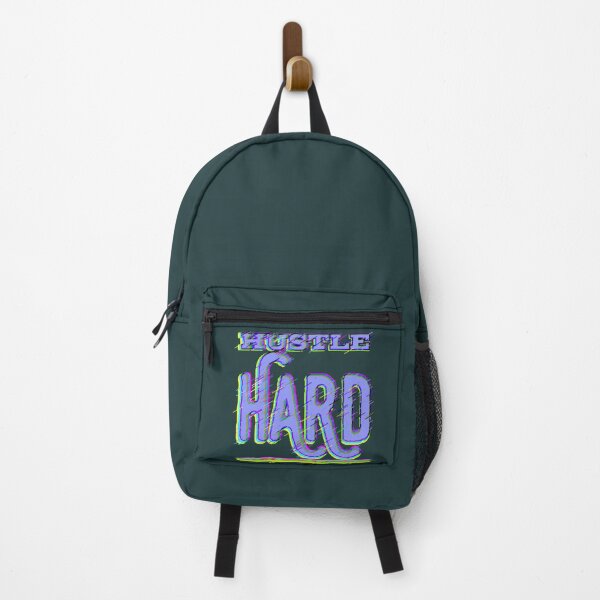 Item preview, Hustle Hard | Motivational Design Gym Entrepreneurship designed and sold by AstronautMerch.