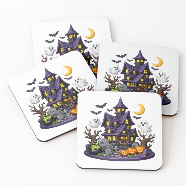 Item preview, Haunted-House-3D-Halloween designed and sold by afr-saad.