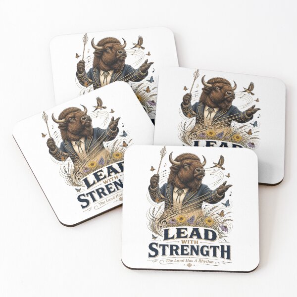 Item preview, Lead With Strength Buffalo Conductor designed and sold by Sovereign Supply Co..