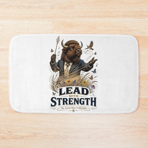 Item preview, Lead With Strength Buffalo Conductor designed and sold by Sovereign Supply Co..