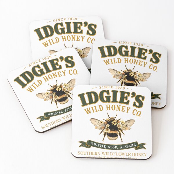 Item preview, Idgie's Wild Honey Co Southern Wildflower Honey Vintage Bee designed and sold by GalenoHenley.