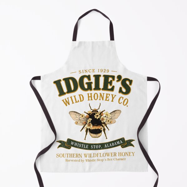 Item preview, Idgie's Wild Honey Co Southern Wildflower Honey Vintage Bee designed and sold by GalenoHenley.