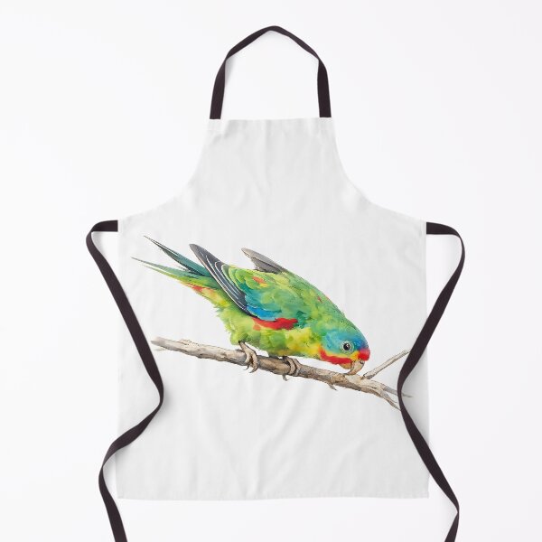Item preview, Swift Parrot Watercolour Painting | Endangered Australian Parrot designed and sold by Jaruart.
